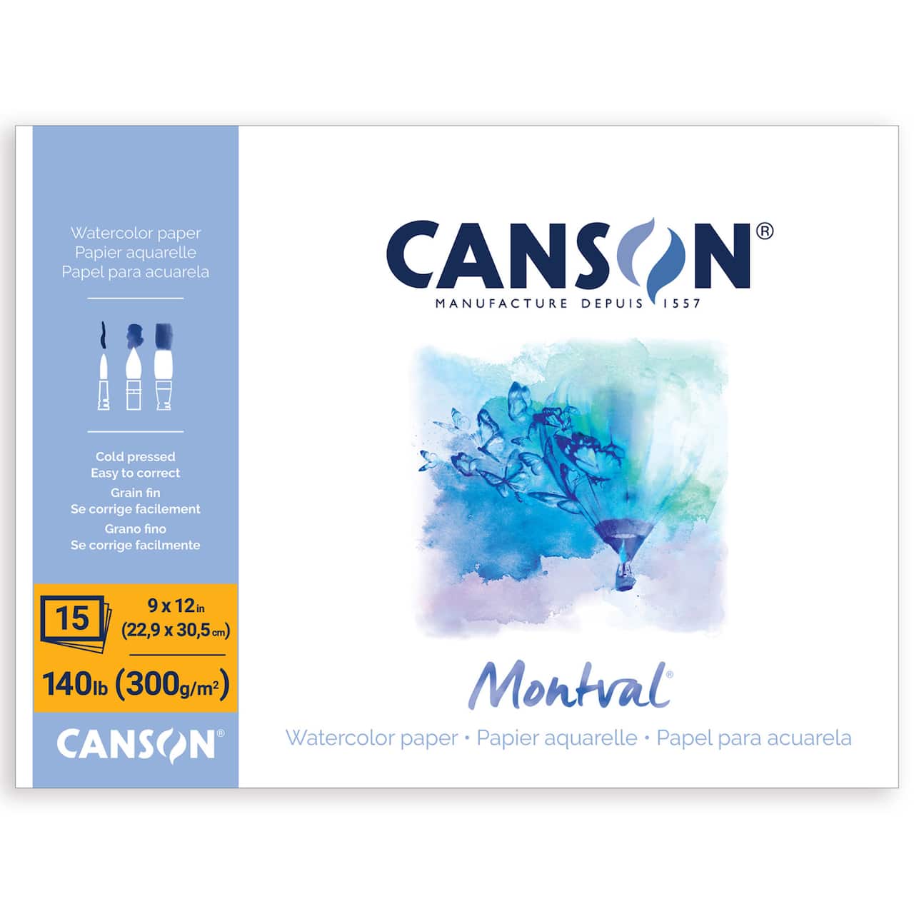 Canson® Montval® Artist Series Watercolor Block